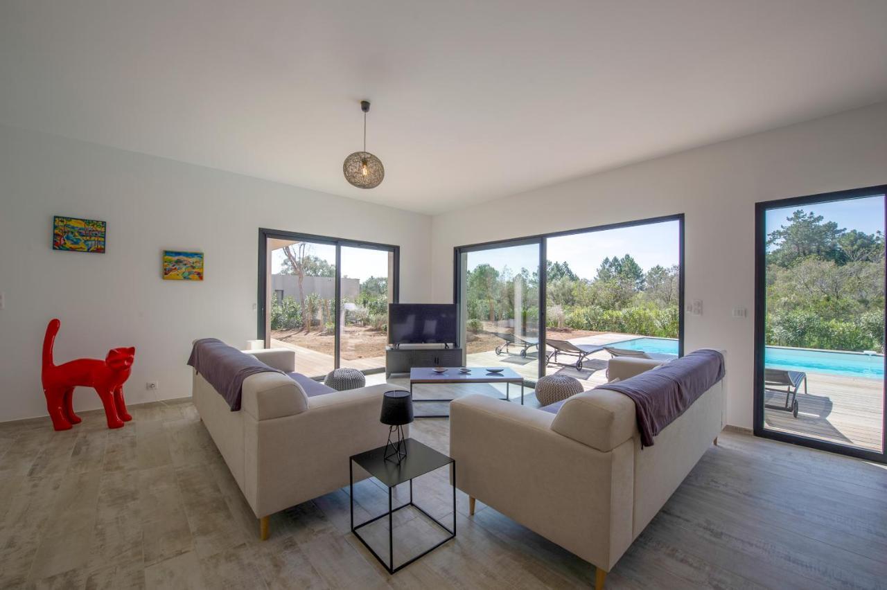 Villa Calme Luxueuse Et Proche Plage Saint-Cyprien Lecci Εξωτερικό φωτογραφία