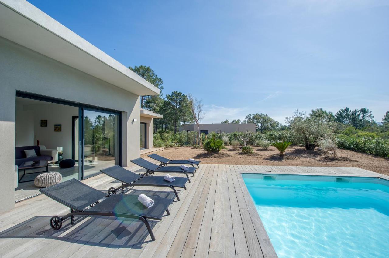 Villa Calme Luxueuse Et Proche Plage Saint-Cyprien Lecci Εξωτερικό φωτογραφία