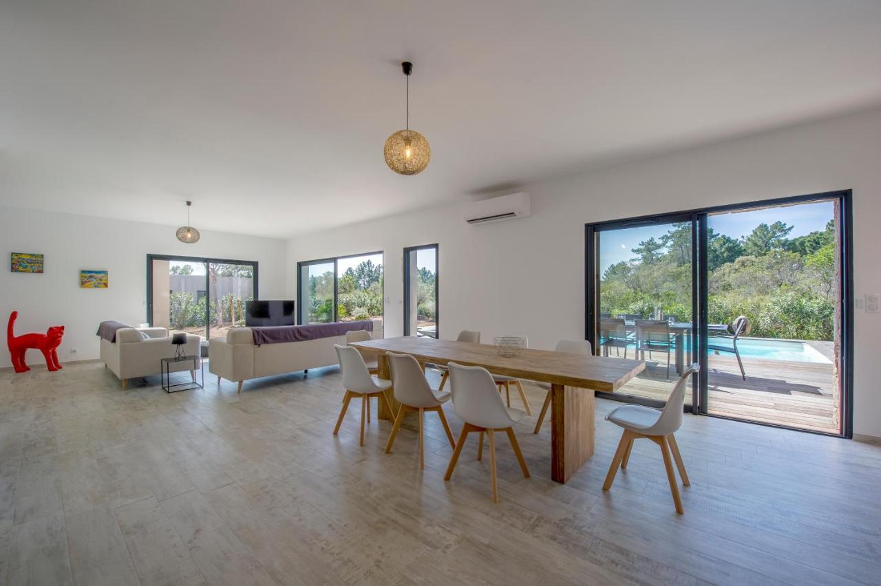 Villa Calme Luxueuse Et Proche Plage Saint-Cyprien Lecci Εξωτερικό φωτογραφία